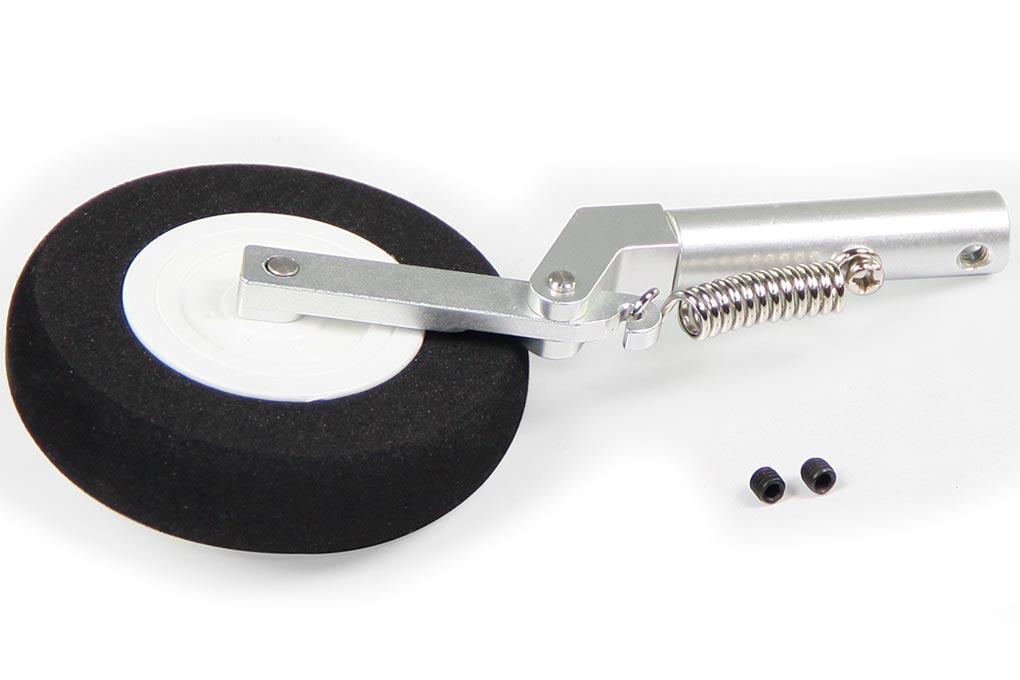 Freewing 80mm A-4 Main Landing Gear Strut and Tire Left for 6.5mm Retract Pin