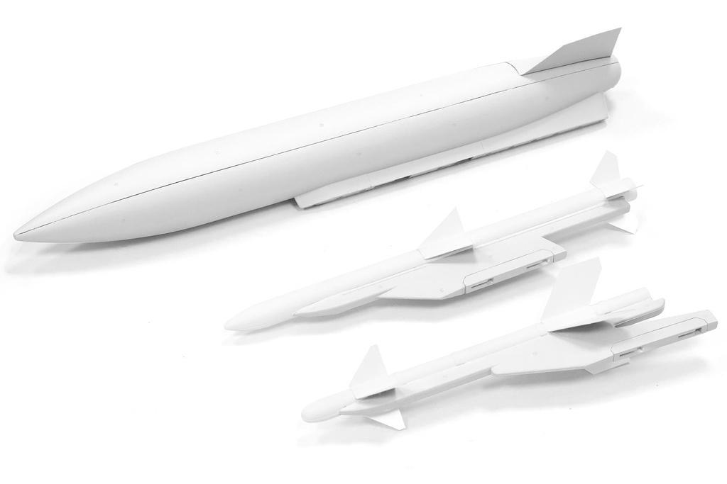 Freewing 90mm EDF PLAAF J-10A Blue/White Missile Set (3)