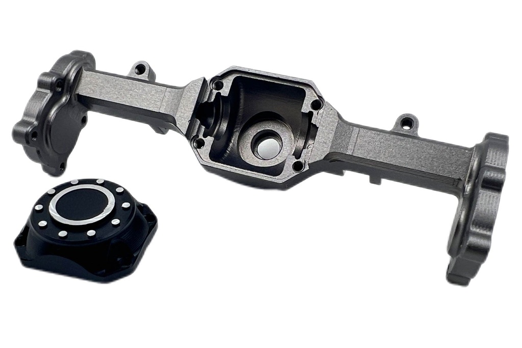 Hobby Plus 1/18 Scale CR18P 6x6 Machined Aluminum Rear Axle