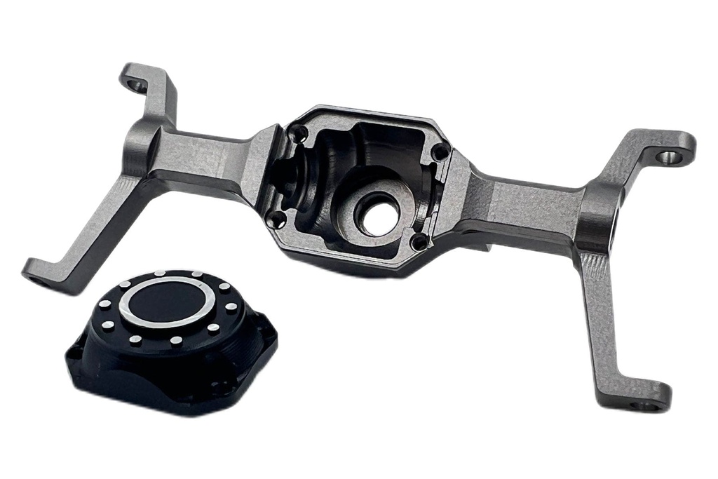 Hobby Plus 1/18 Scale CR18P 6x6 Machined Aluminum Front Axle