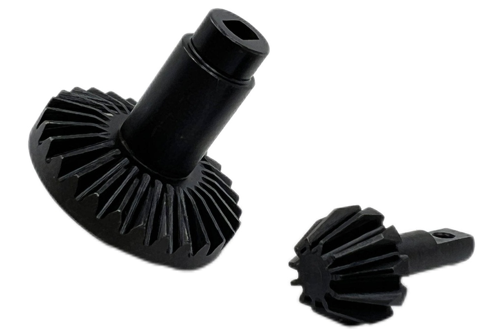 Hobby Plus 1/18 Scale CR18P 6x6 Machined Ring and Pinion Gear (11T/28T)