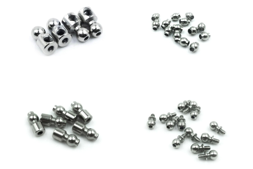 Hobby Plus 1/18 Scale CR18P 6x6 Complete Ball Stud Set