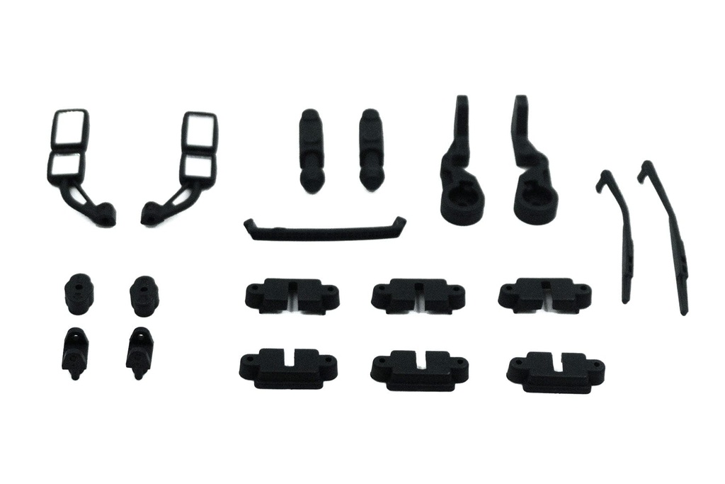 Hobby Plus 1/18 Scale CR18P 6x6 Flat Bed Body Accesories