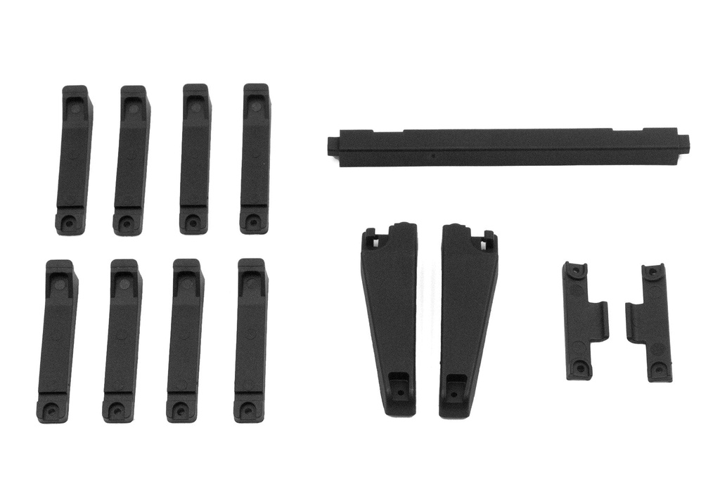 Hobby Plus 1/18 Scale CR18P Black 6x6 Rear Bed Mount