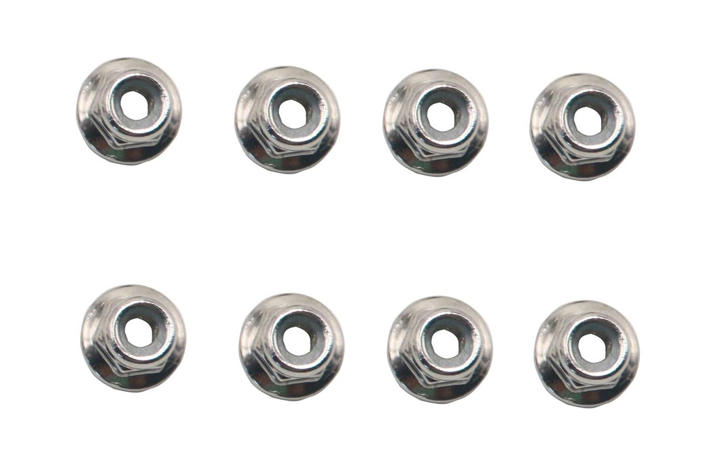 Primus Flanged Lock Nuts M3 (8)