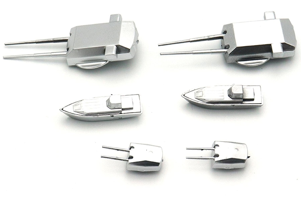 Bancroft Replacement Scale Deck Details (PK6) for German Battleship Bismarck