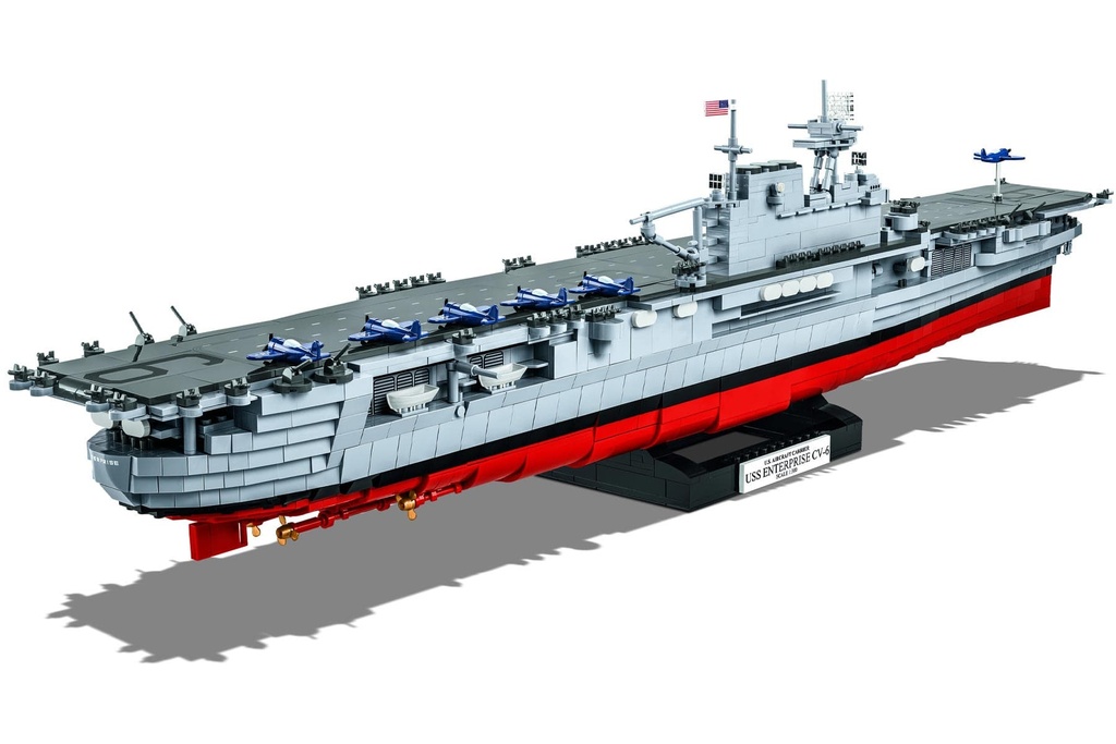 COBI USS Enterprise Aircraft Carrier 1:300 Scale Building Block Set
