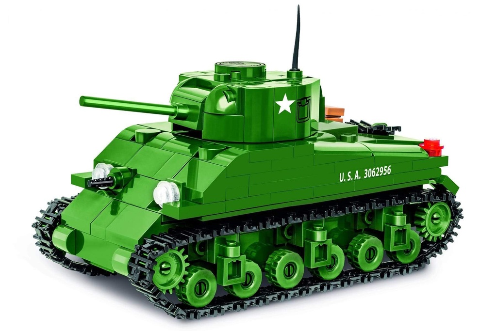 COBI M4A1 Sherman Tank 1:48 Scale Building Block Set