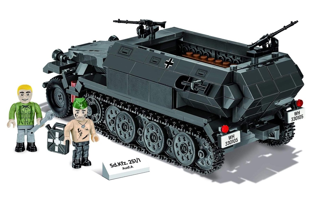 COBI SD.KFZ 251/1 AUSF. A Half Track Building Block Set
