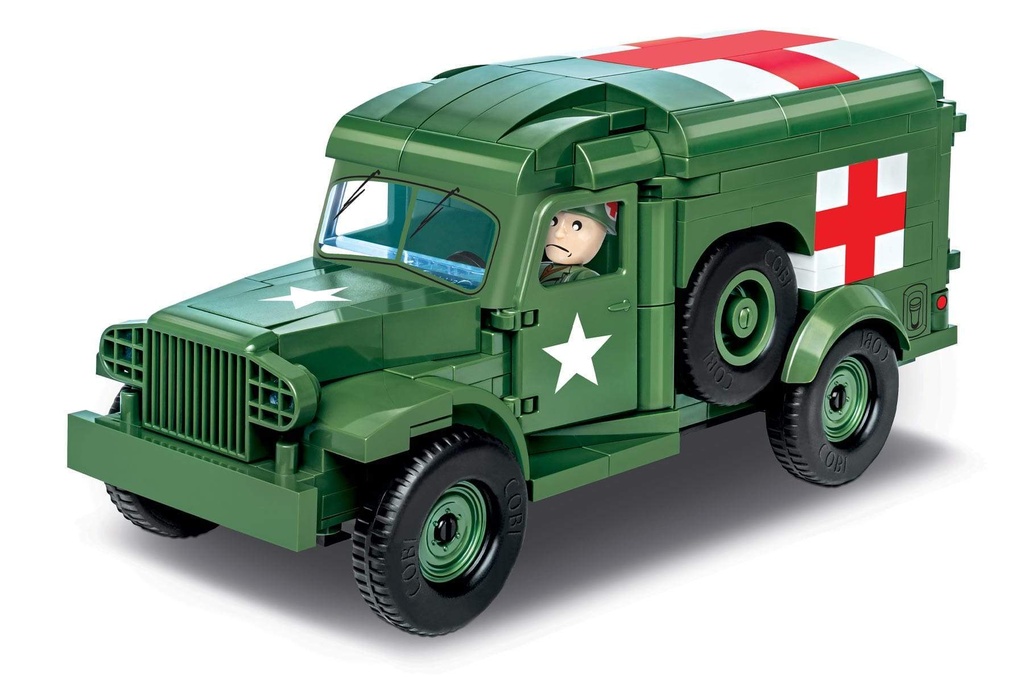 COBI Dodge WC54 Ambulance 1:35 Scale Building Block Set