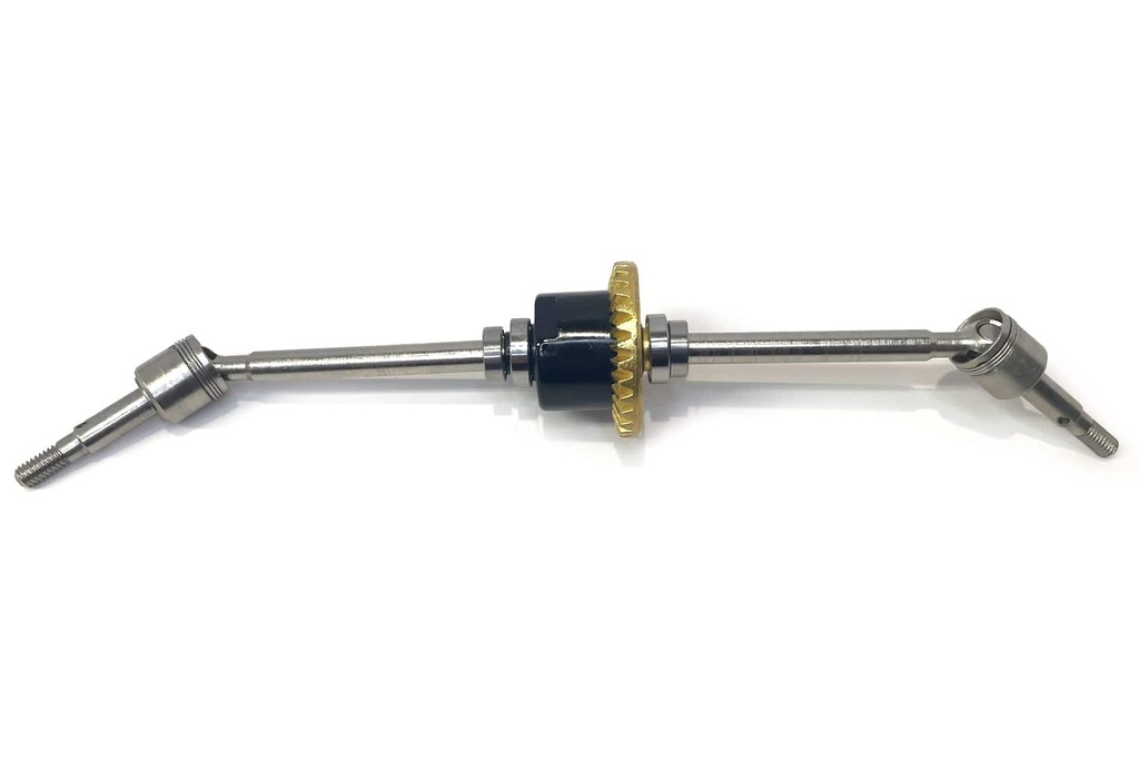 Primus 1/12 Scale PC12 Assembled Front Diff with CVD Axles