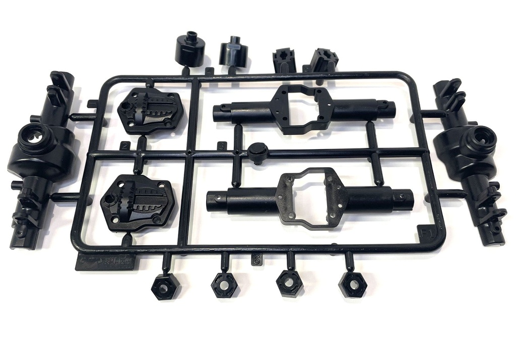 Primus 1/12 Scale PC12 Complete Axle Plastic Housings