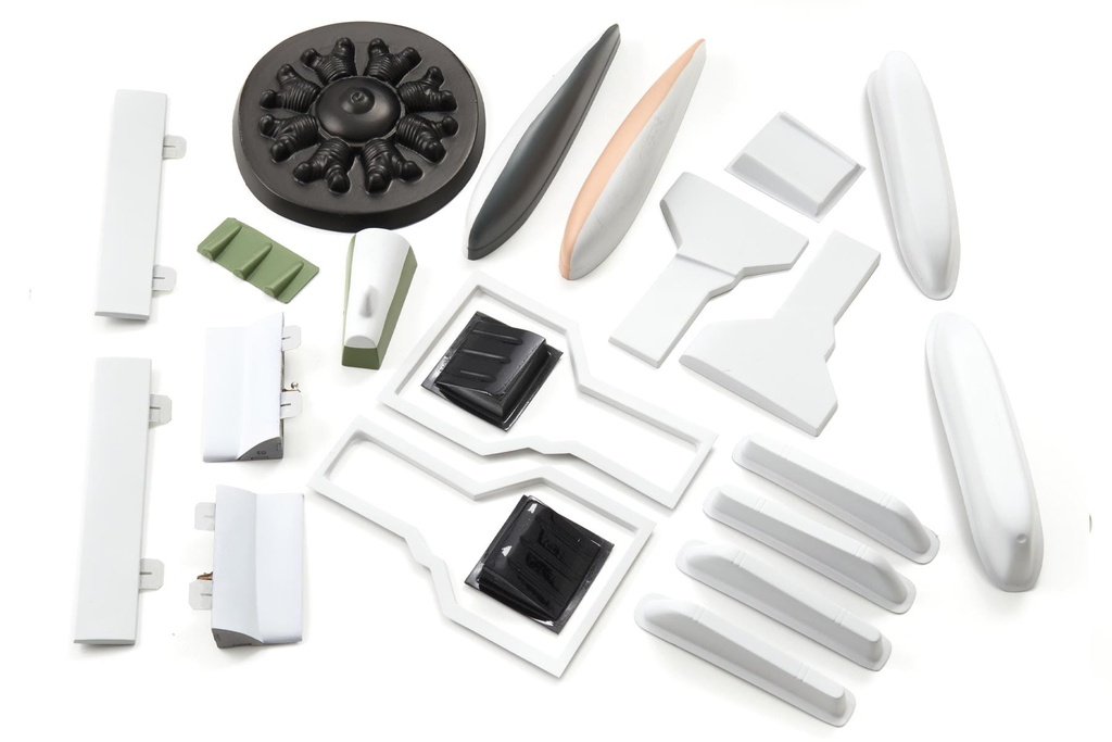 Nexa 1770mm T-28 Trojan Camo Plastic Parts Set