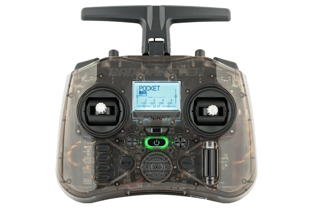 RadioMaster Pocket 16-Channel ELRS Transmitter - Charcoal