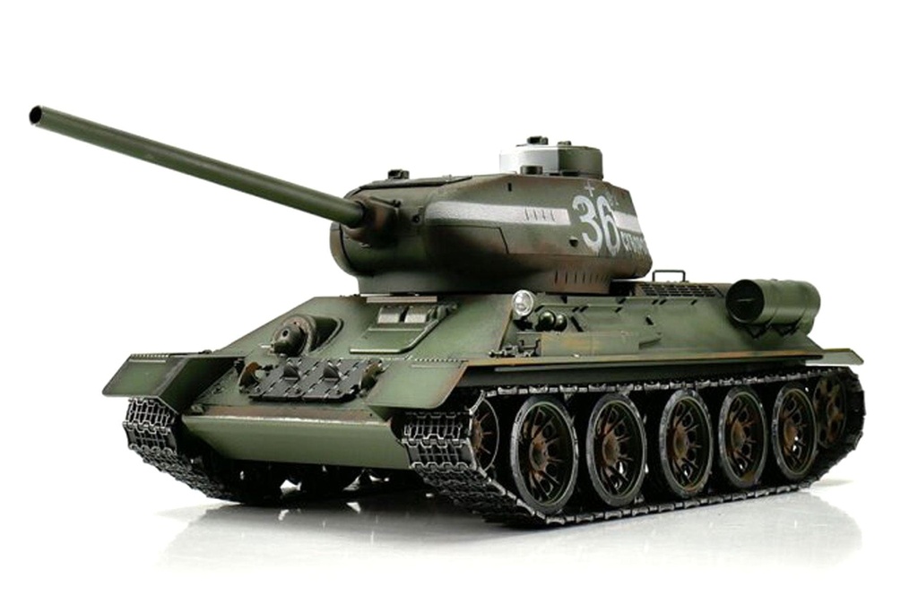 Torro Soviet T-34/85 Green 1/16 Scale Medium Tank - RTR