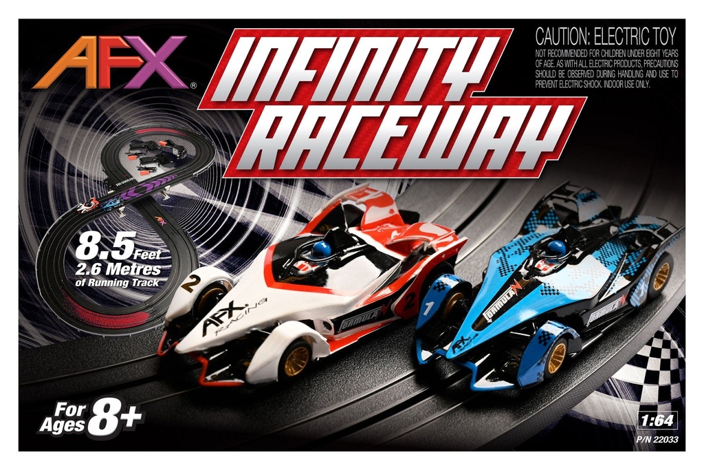 AFX Infinity Raceway HO Scale Slot Car Set