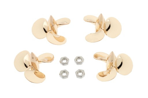 [BNC1065-102] Bancroft USS Arizona 1/200 Scale Propeller Set (4)