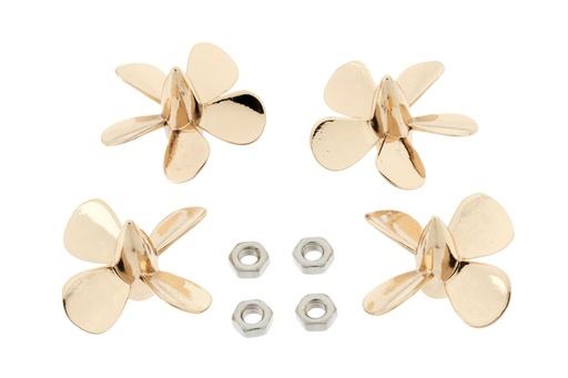 [BNC1064-102] Bancroft USS Hornet 1/200 Scale Propeller Set (4)