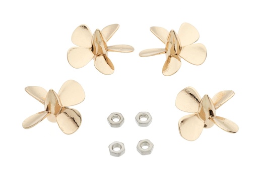 [BNC1059-102] Bancroft USS North Carolina 1/200 Scale Propeller Set (4)