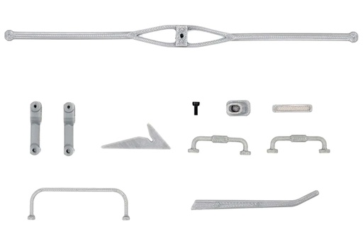 [RSH1012-204] Fly Wing 450 Size UH-1 Huey V4 Scale Rotor Details