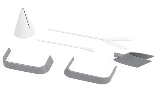 [FJ21821096] Freewing 80mm EDF JAS-39 Gripen Grey Plastic Part C