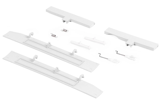 [FJ21821092] Freewing 80mm EDF JAS-39 Gripen Grey Nose Gear Door Set