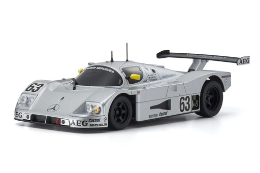 [KYO32353S] Kyosho Mini-Z Silver Sauber-Mercedes C9 #63 LeMans 1989 MR-03 1/27 Scale RWD - RTR