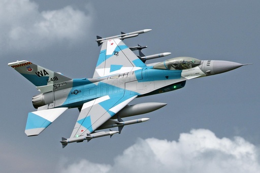 [FJ30631P] Freewing F-16 V2 High Performance 90mm EDF Jet - PNP