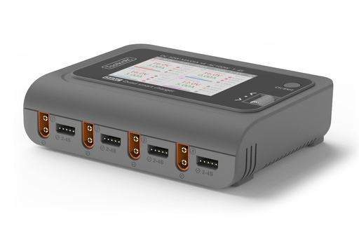 [TK12000] ToolkitRC Q4AC 200W 4 Cell (4S) Quad Port LiPo AC/DC Battery Charger