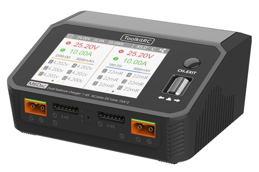 [TK11500] ToolkitRC M6DAC 700W 6 Cell (6S) Dual Port LiPo AC/DC Battery Charger