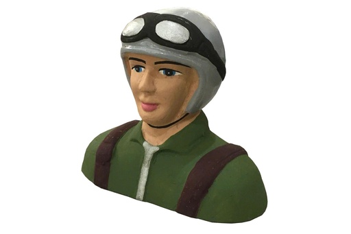 [NXA1071-113] Nexa 60.8mm (2.4") Civil Pilot Figure - Green