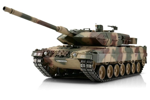 [TOR1113889001(OB2354)] Torro German Leopard 2A6 1/16 Scale Battle Tank - RTR - (OPEN BOX)