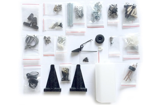 [NXA1070-108] Nexa 1730mm Fokker DVII Hardware Mounting Set
