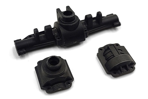 [HBP240418] Hobby Plus 1/18 Scale Plastic Rear Axle and Portal Covers V2