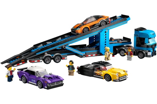 [60408] LEGO City Car Transporter Truck with Sports Cars
