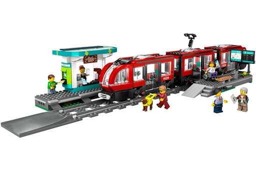 [60423] LEGO City Downtown Streetcar and Station
