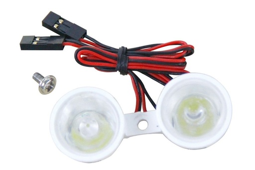 [E623] Freewing Dual 5W White LED Lights with 800mm Lead