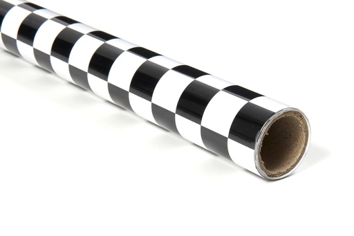 [BCT5078-013] BenchCraft Covering Film - Small Black/White Checkered (2 Meters)