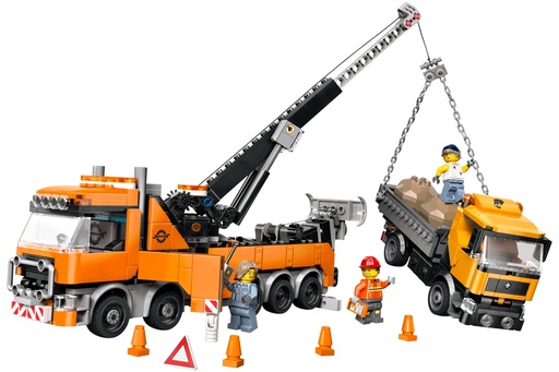 [60467] LEGO City Heavy-Duty Recovery Tow Truck with Crane