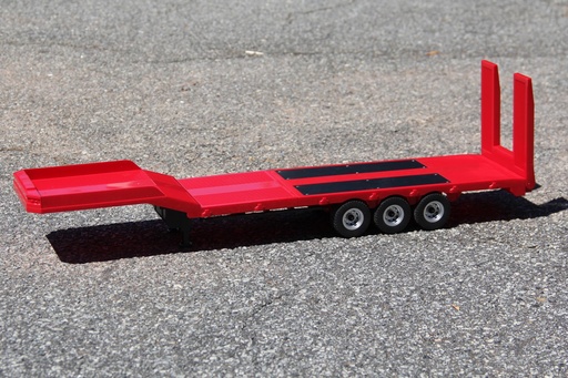 [HUA1502] Huina 1/18 Scale Red Platform Semi Trailer - RTR