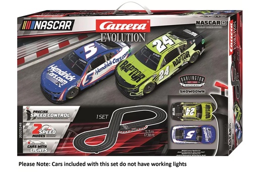 [CRE20025248] Carrera NASCAR Darlington Showdown 1/32 Scale Evolution Slot Car Set