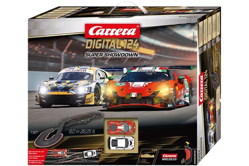 [CRE20023639] Carrera Super Showdown 1/24 Scale Digital Slot Car Set