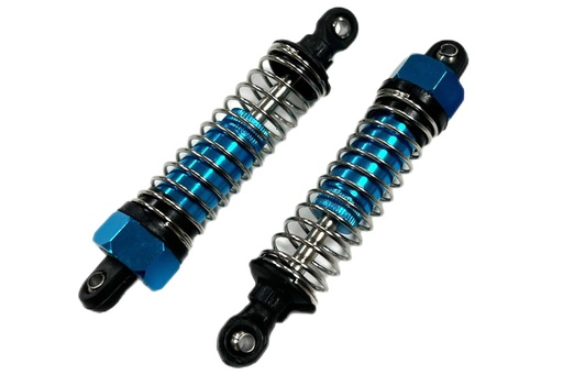 [PRM7010-085] Primus 1/16 Scale DT16 Assembled Blue Metal Shocks with Springs (pr.)