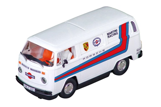 [CRE20027838] Carrera 1/32 Scale VW Bus T2b "Martini Racing" Slot Car