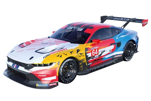 [CRE20027807] Carrera 1/32 Scale Ford Mustang GT3 "Champion Spirit, No.64" Slot Car