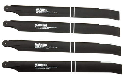 [RSH1018-102] RotorScale 250 Size AH-64 Apache Main Blade Set (4)