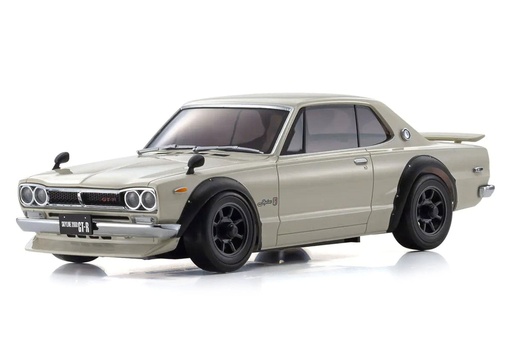 [KYO32636W] Kyosho Mini-Z White Nissan Skyline 2000GT-R KPGC10 1/27 Scale AWD Car - RTR