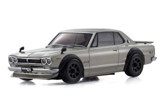 [KYO32636S] Kyosho Mini-Z Silver Nissan Skyline 2000GT-R KPGC10 1/27 Scale AWD Car - RTR