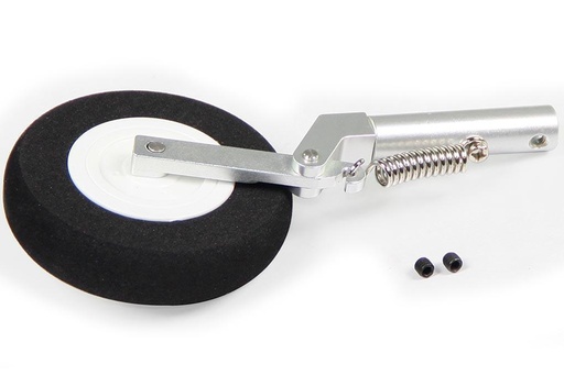 [FJ21311085U] Freewing 80mm A-4 Main Landing Gear Strut and Tire Left for 6.5mm Retract Pin