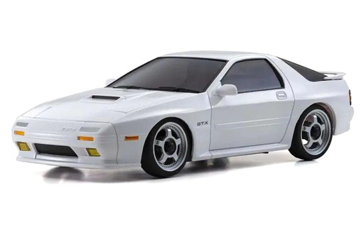 [KYO32634W] Kyosho Mini-Z White Mazda Savanna RX-7 FC3S 1/27 Scale AWD Car - RTR